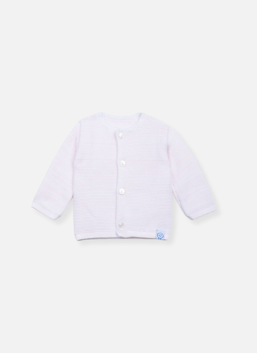 Gilet En Coton Bio - Rose Chiné