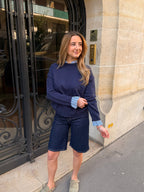 Pull Jeanne - Marine