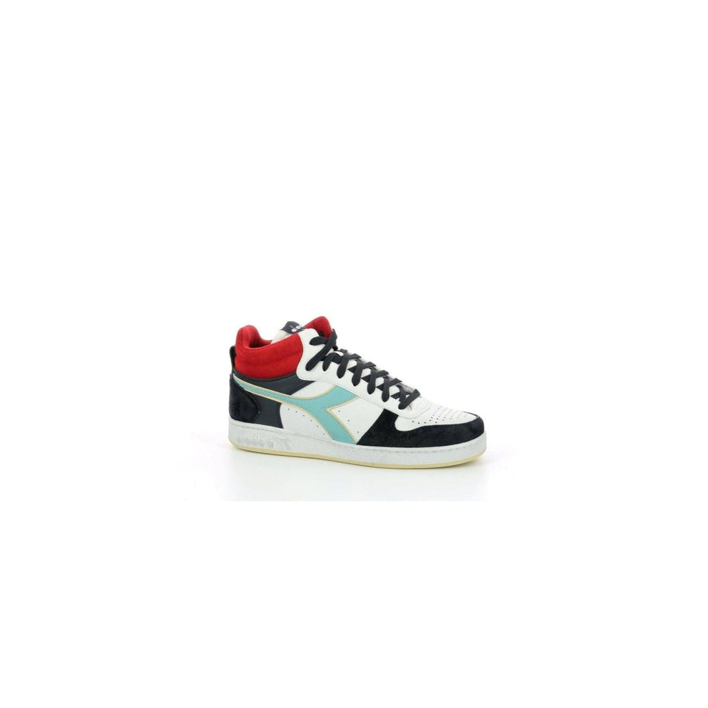 Diadora - Sneakers Basses Magic Bas Dem L - White/Black/Lychee - Mixte