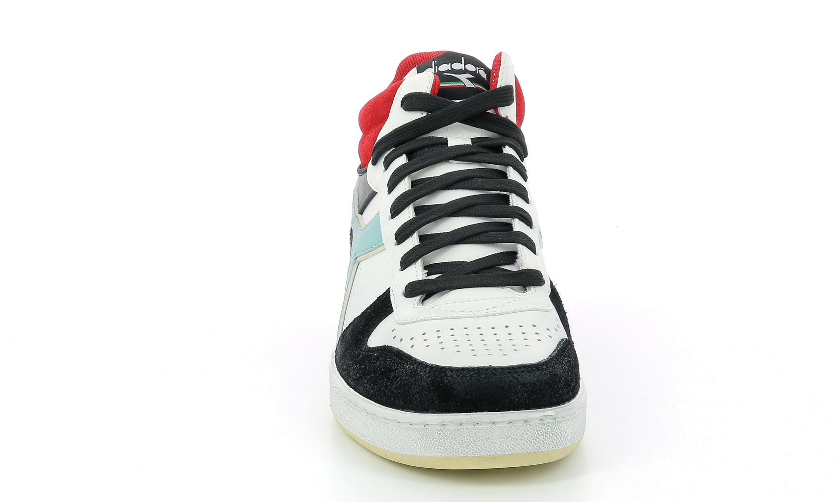 Diadora - Sneakers Basses Magic Bas Dem L - White/Black/Lychee - Mixte