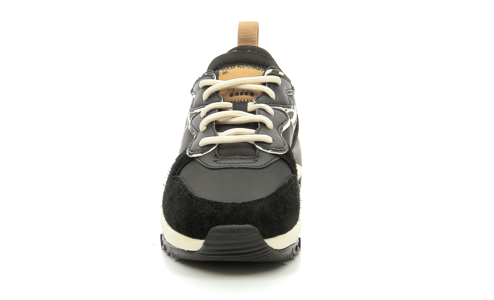 Diadora - Sneakers Basses Jolly Animalier - Black/Parchment - Femme