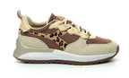 Diadora - Sneakers Basses Jolly Animalier - Beaver Fur/Parchment - Femme