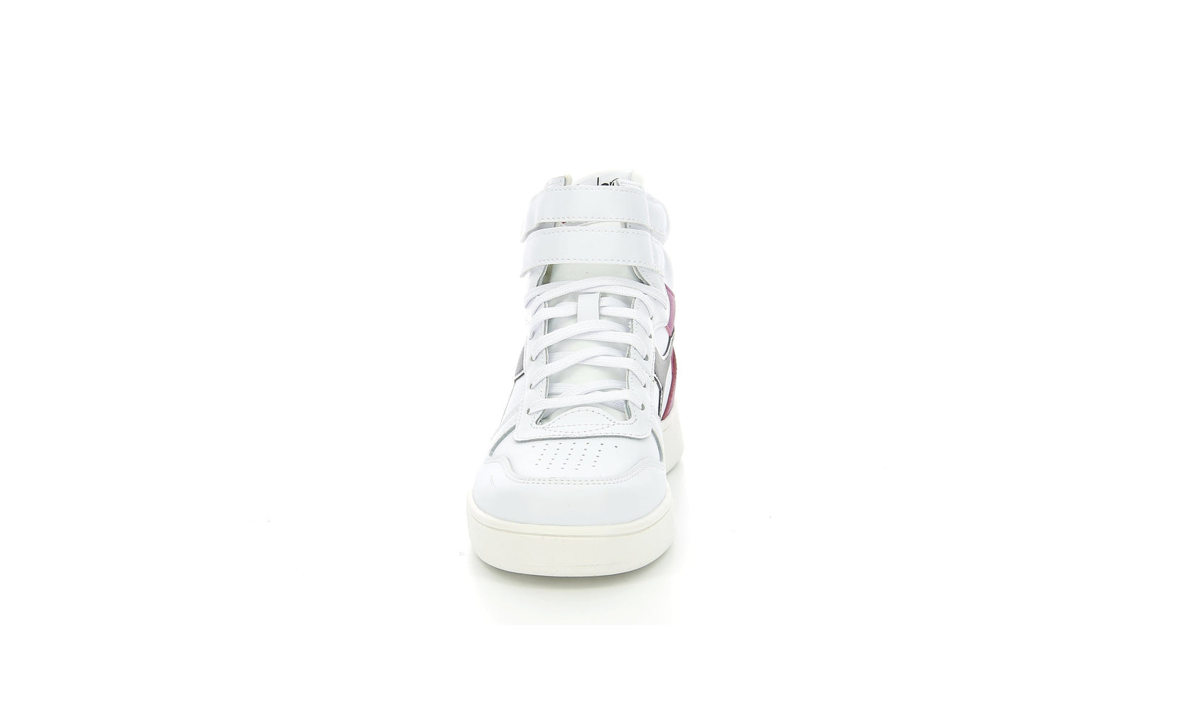 Diadora - Sneakers Basses Magic Basket Gs - White/Cream Blush/Black - Enfant
