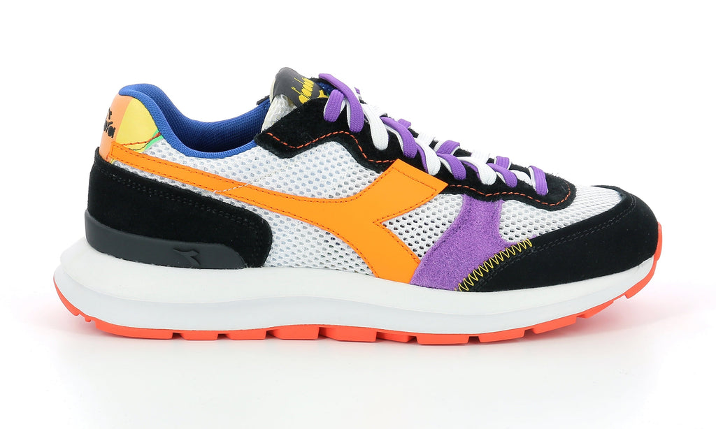 Diadora - Sneakers Bas - Kmaro Pride - White/Green/Royal/Orange