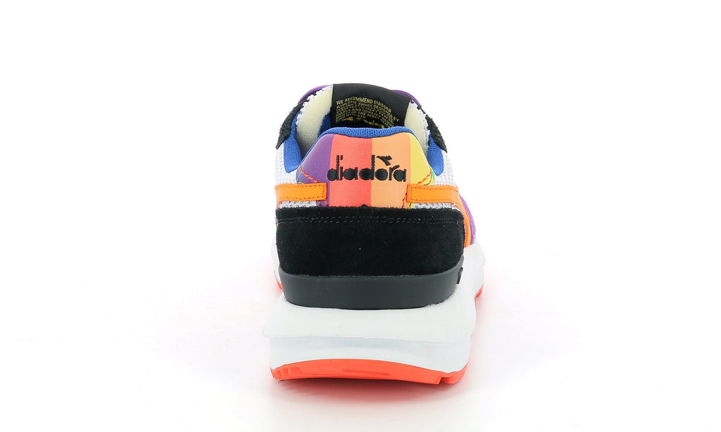 Diadora - Sneakers Bas - Kmaro Pride - White/Green/Royal/Orange