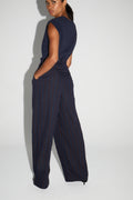 Pantalon Astrid Héritage Navy Fabriqué En Italie