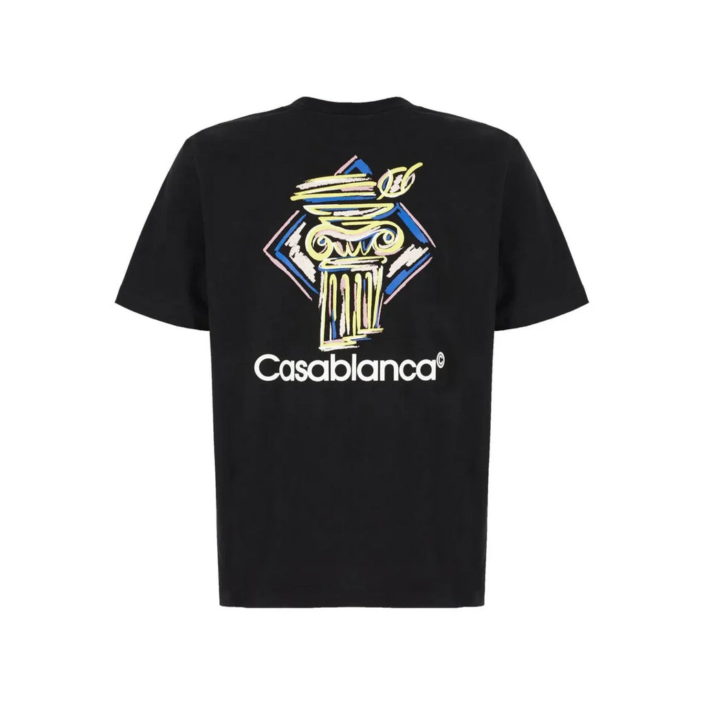 T-Shirt Diamond Column - Noir