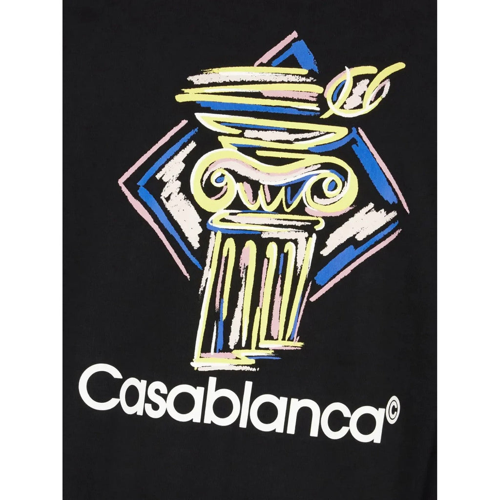 T-Shirt Diamond Column - Noir