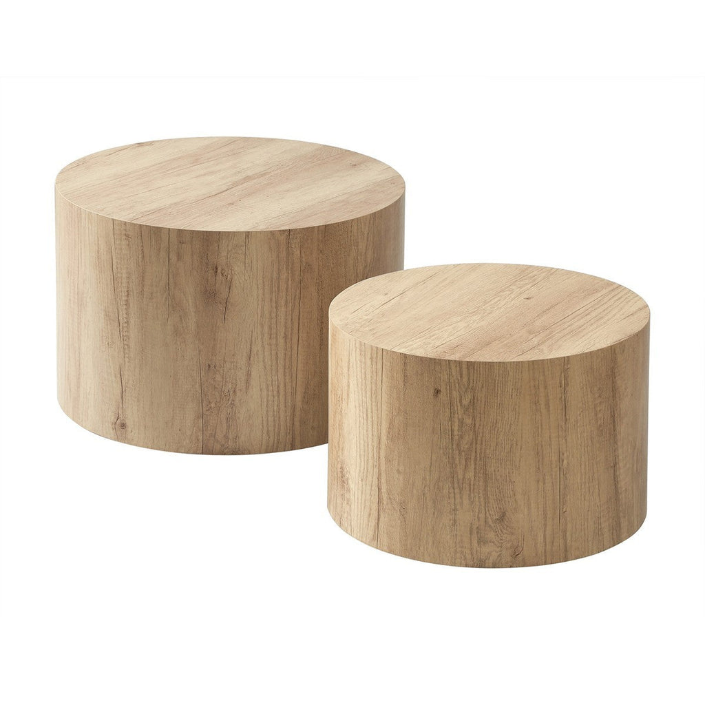 Maia - Lot De 2 Tables Basses Rondes