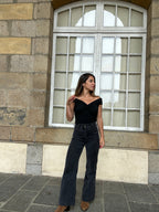 Top Carla Noir