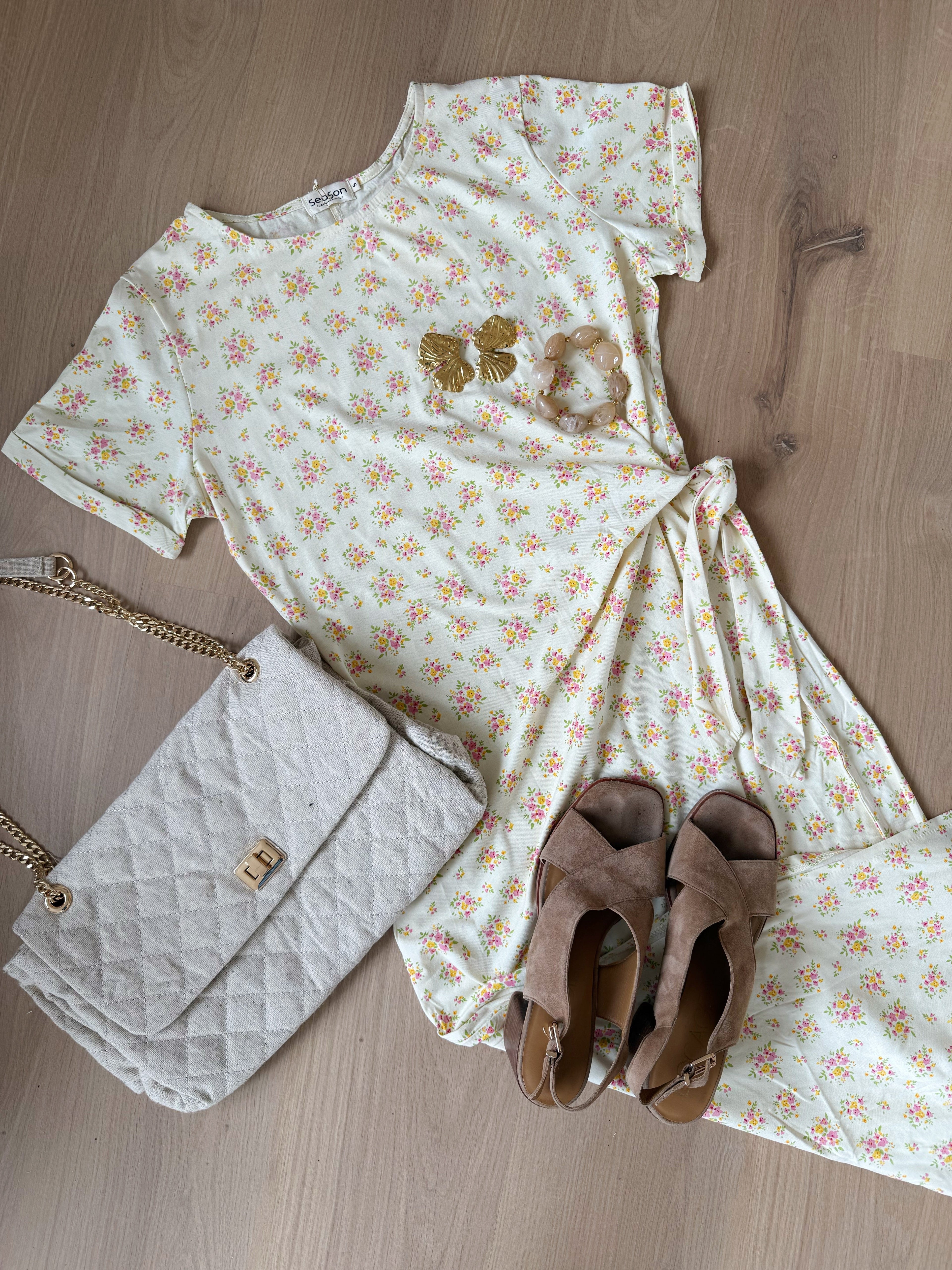 Robe Longue À Noeud Lucia