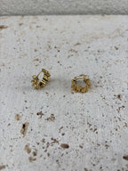 Boucles D'Oreilles Mini Wrinkled