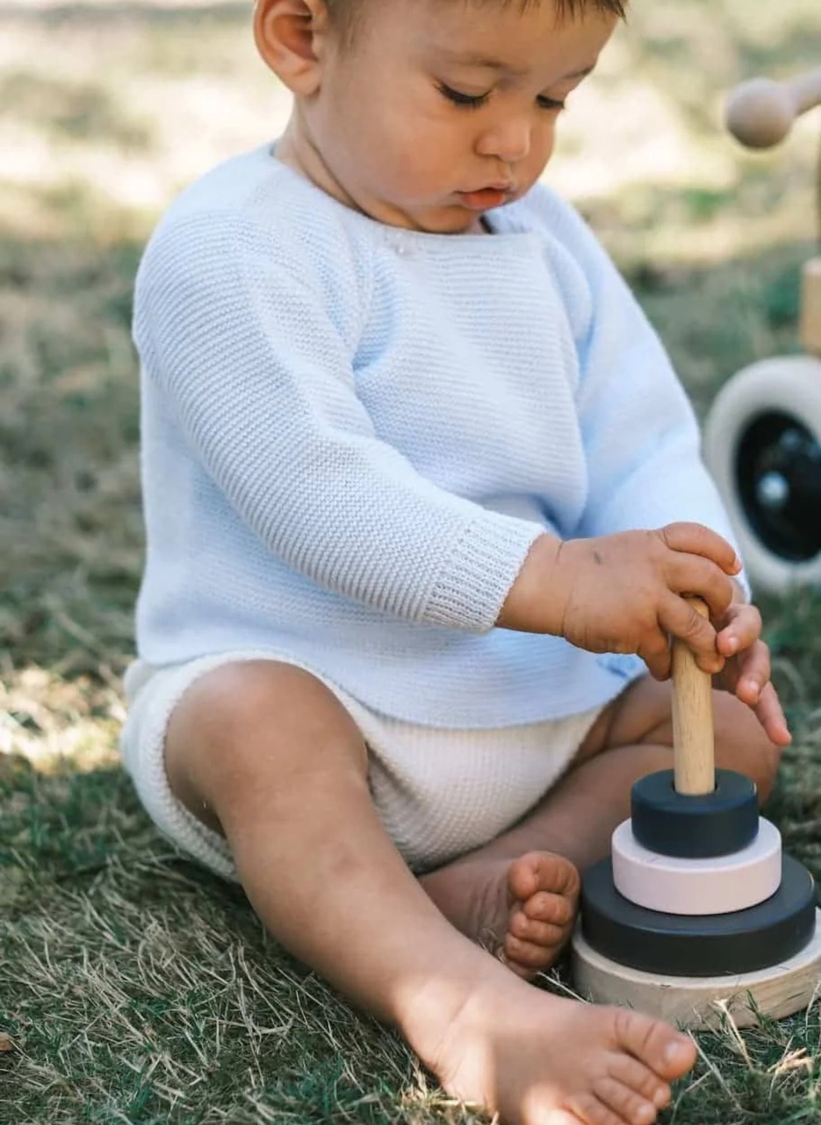 Brassière Les Basiques - Bleu Layette