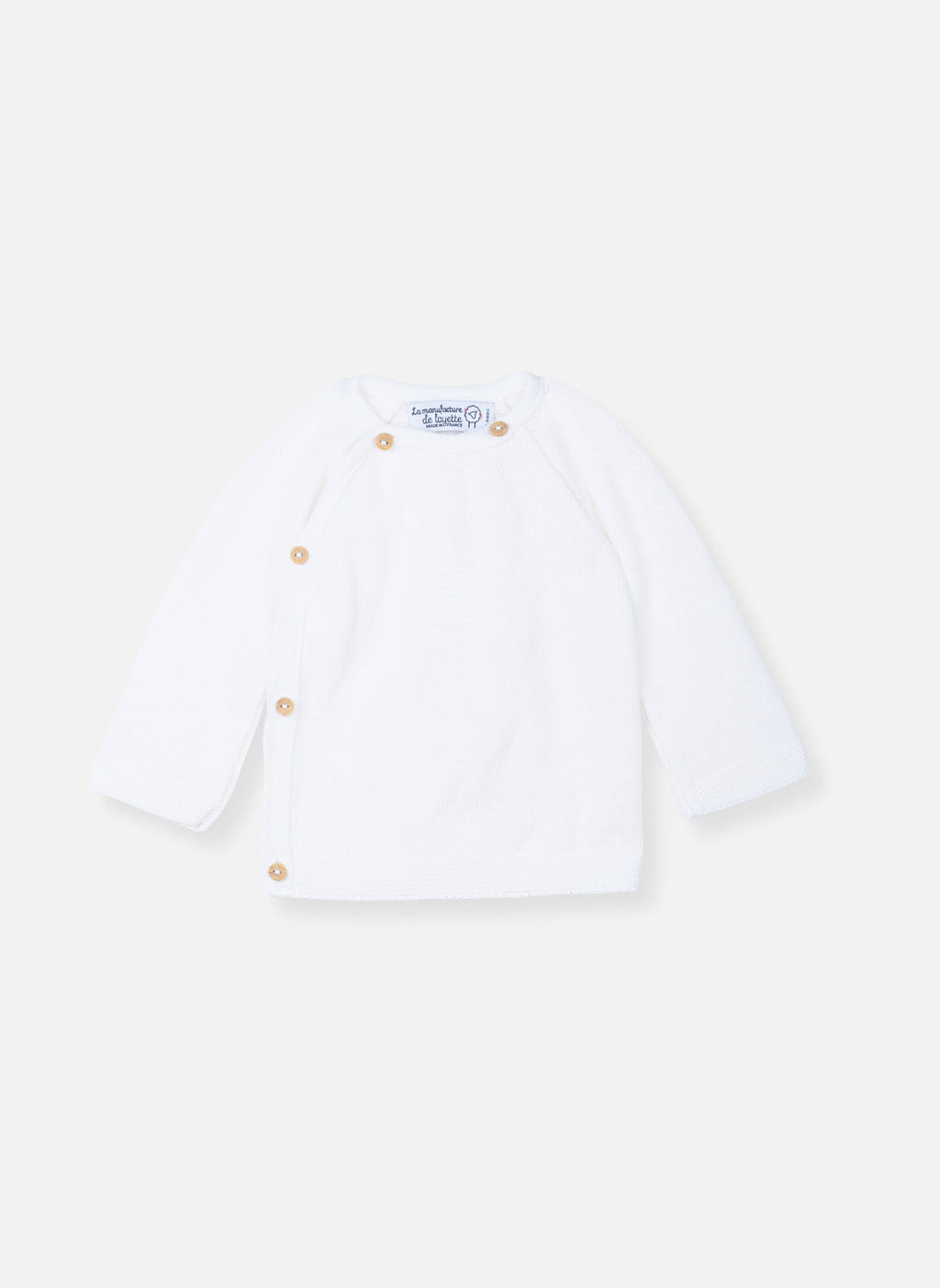 Brassière En Coton Petits Chats - Blanc