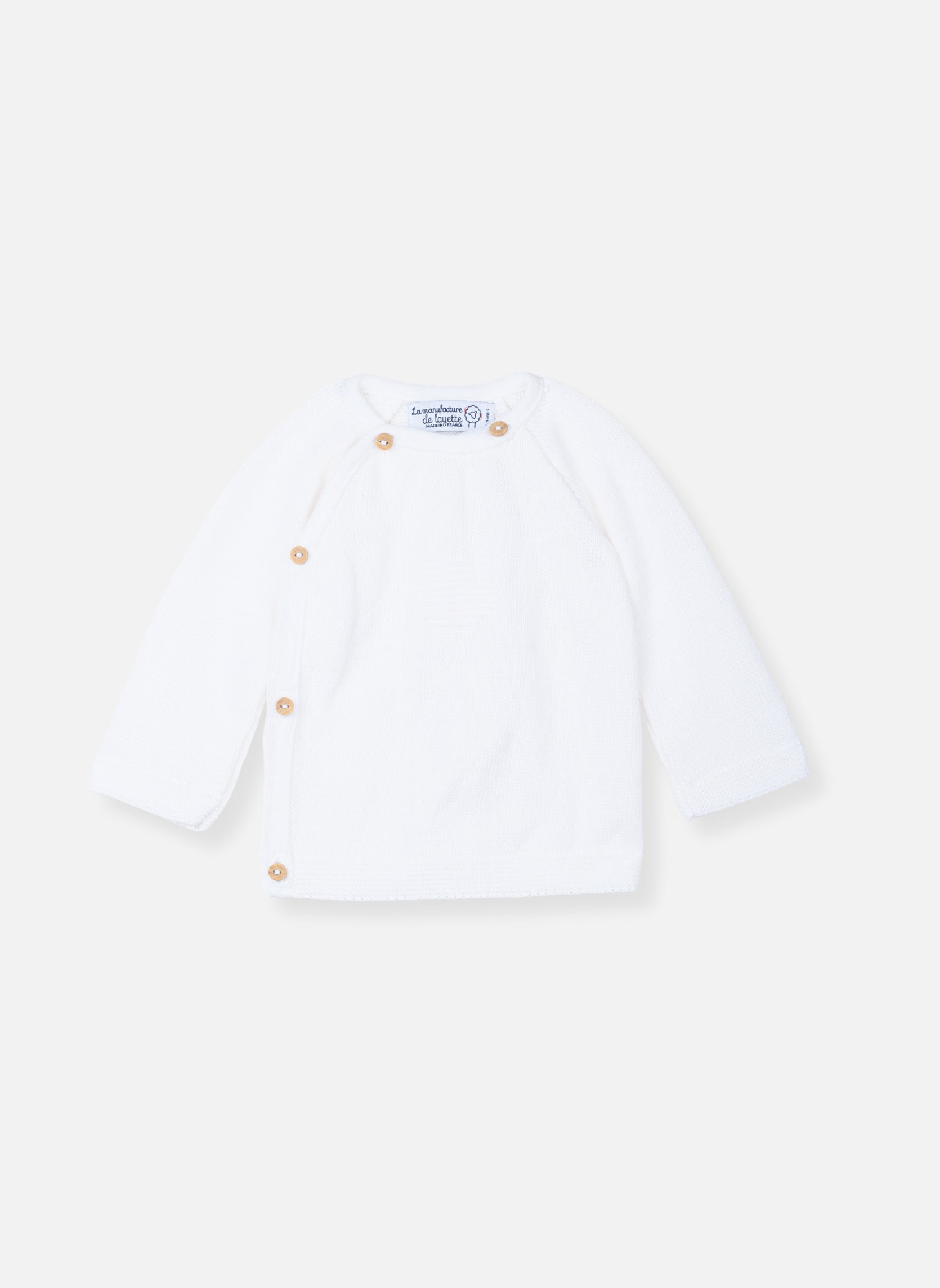 Brassière En Coton Petits Chats - Blanc