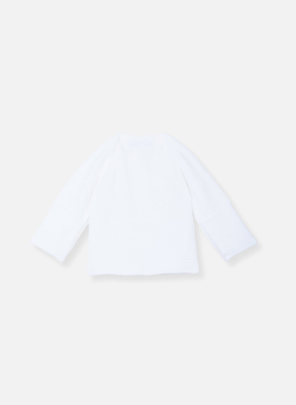 Brassière Double Maille En Coton Petits Chats - Blanc
