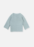 Brassière Double Maille En Coton Petits Chats - Bleu Danube