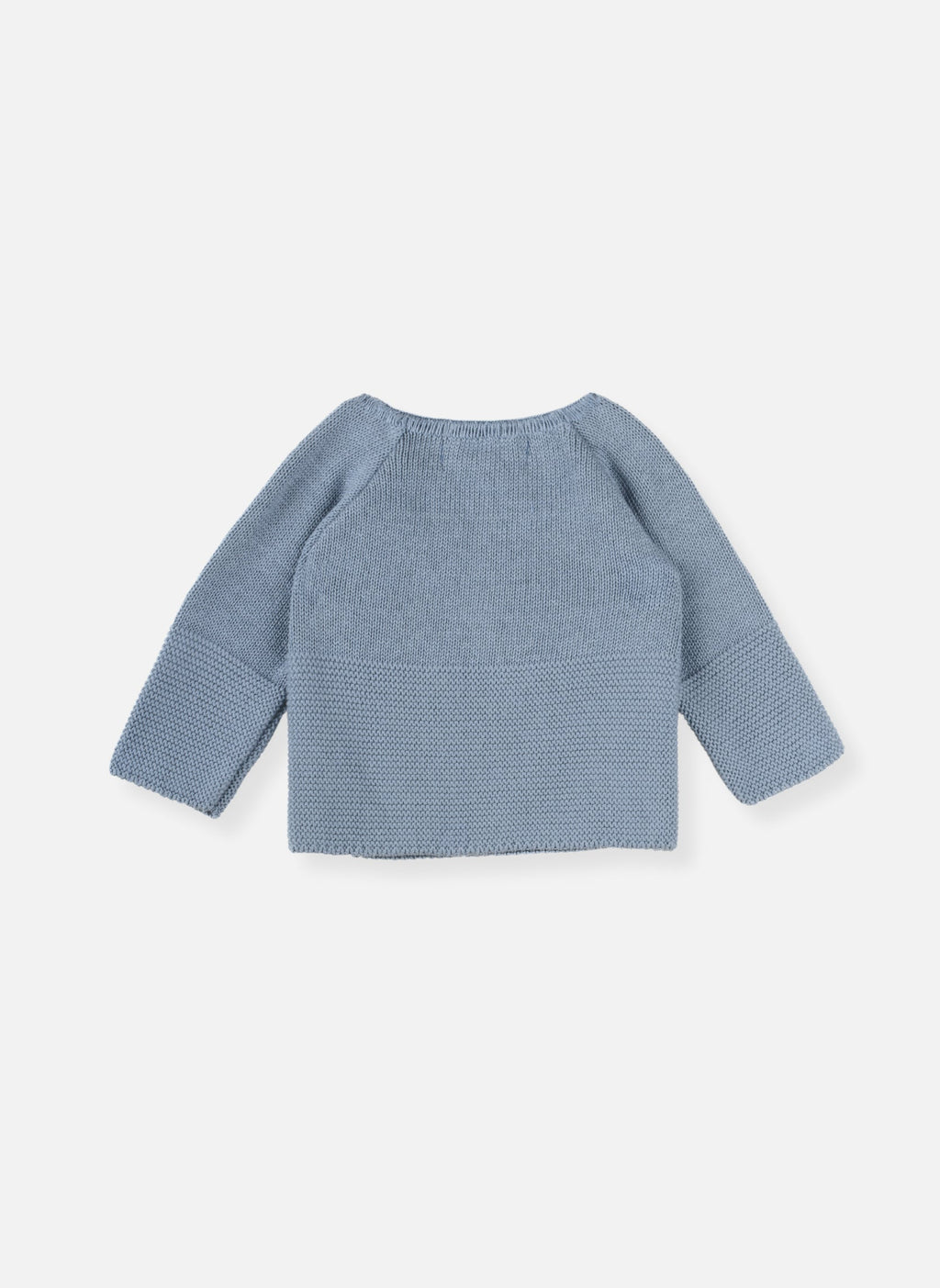 Brassière Double Maille En Coton Petits Chats - Bleu Orage