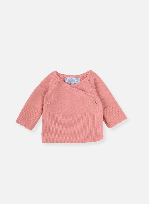Brassière Double Maille En Coton Petits Chats - Bouton De Rose
