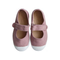 Chaussures En Toiles Ballerines Babies Scratch - Vieux Rose - Fille