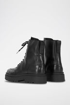The Kooples - Bottines En Cuir Noir - Homme