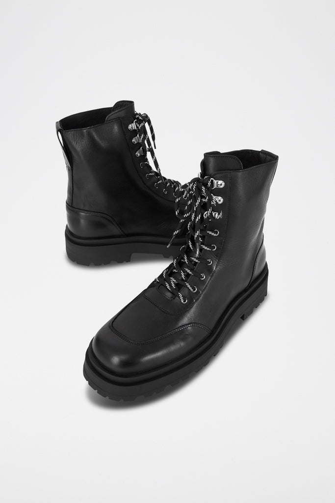 The Kooples - Bottines En Cuir Noir - Homme