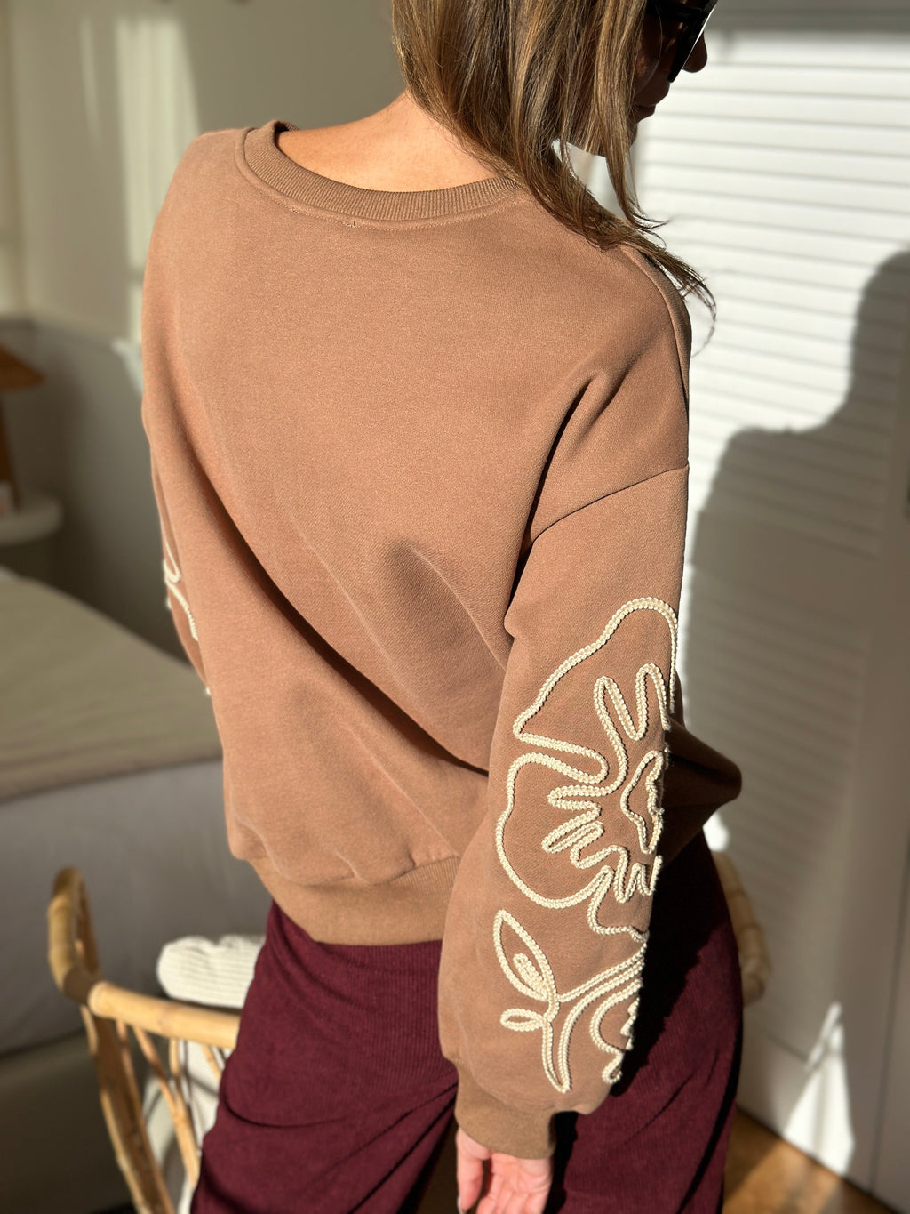 Sweat Ysabella - Marron