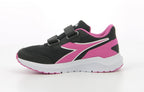 Diadora - Running - Falcon 3 Jr V - Black/Pink Yarrow - Enfant