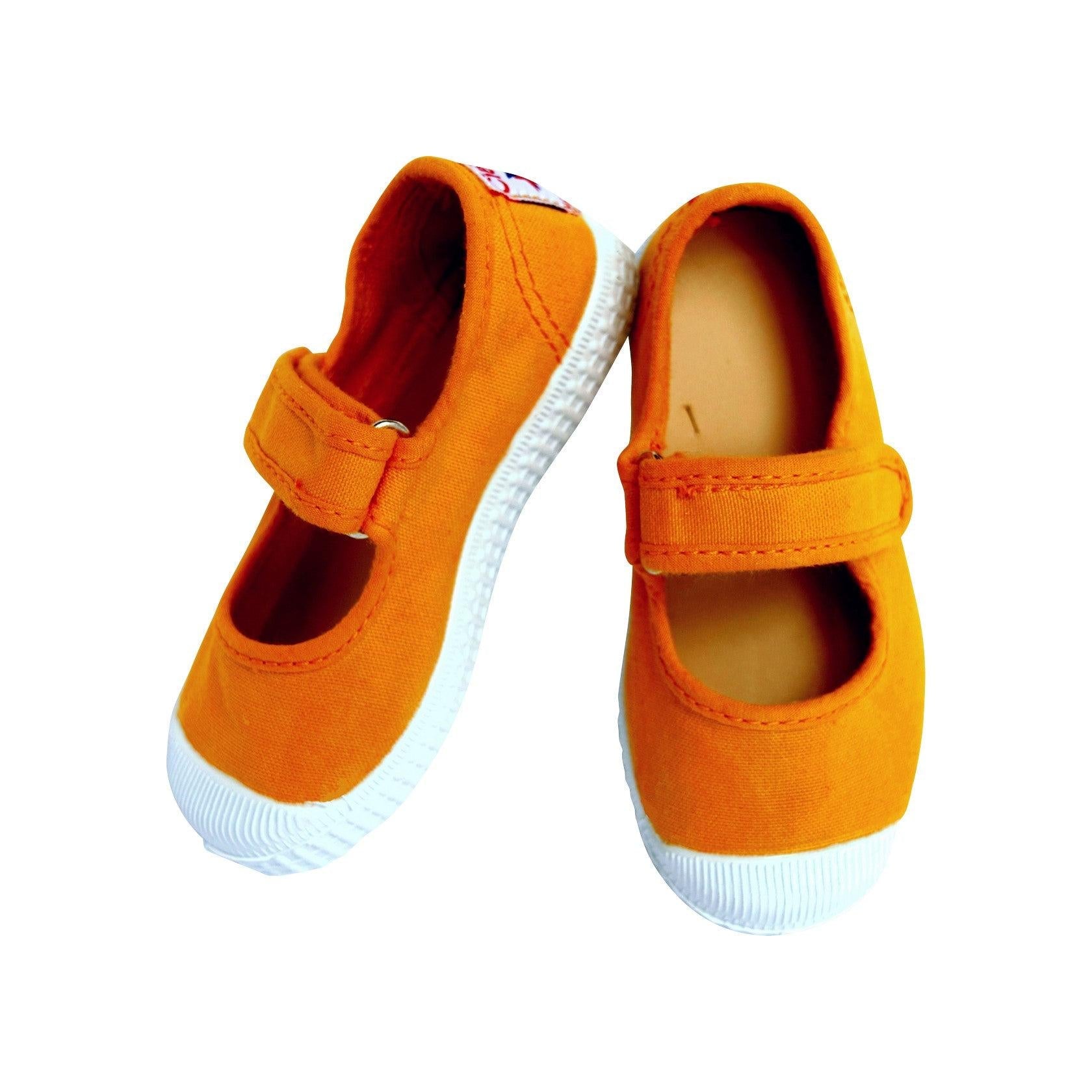 Jaune Ocre -Babies Velcro - Fille