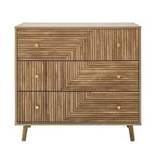 Eden - Commode 3 Tiroirs - Lamellées