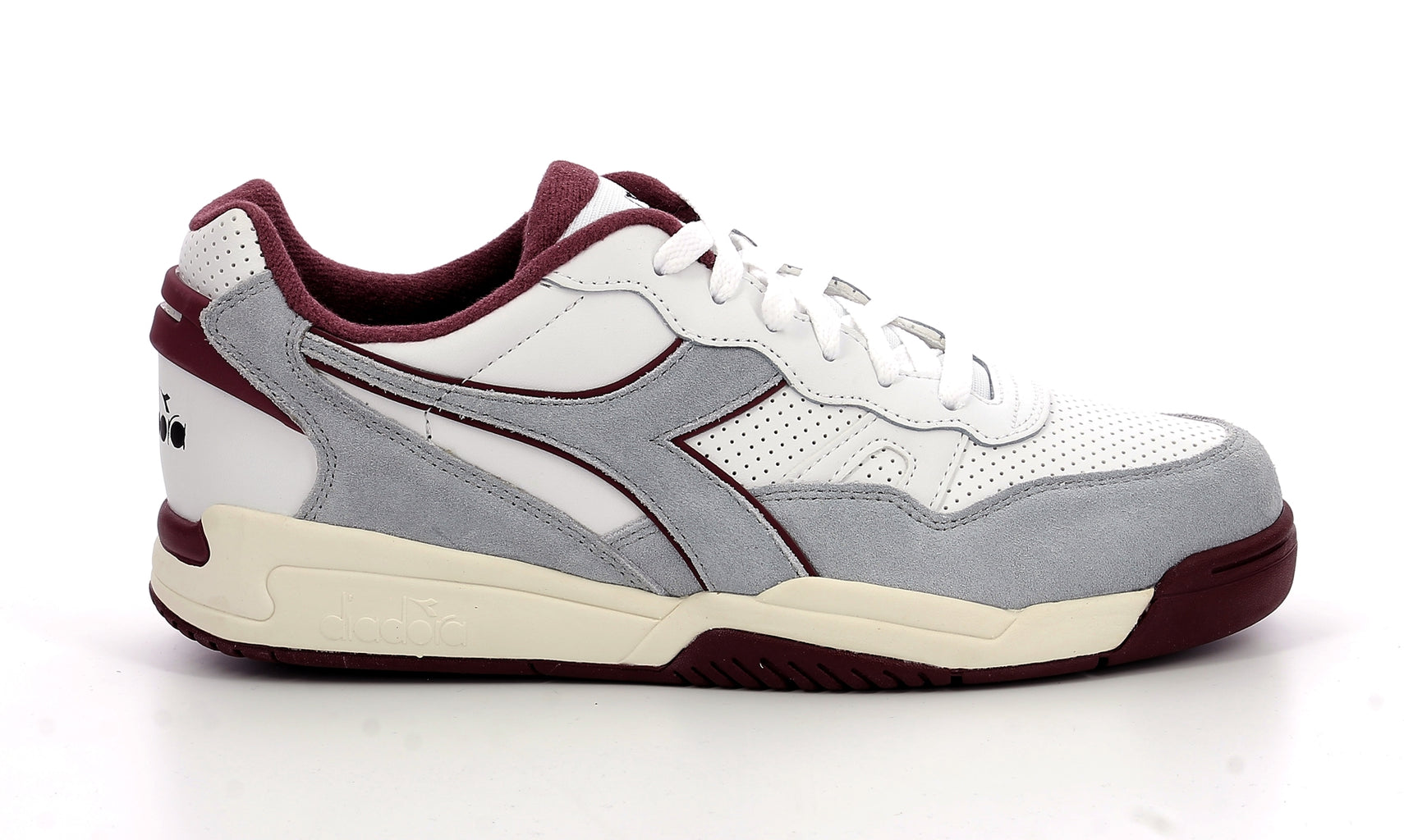 Diadora - Sneakers Bas - Winner  Sl - Moon Rock/Malaga Red