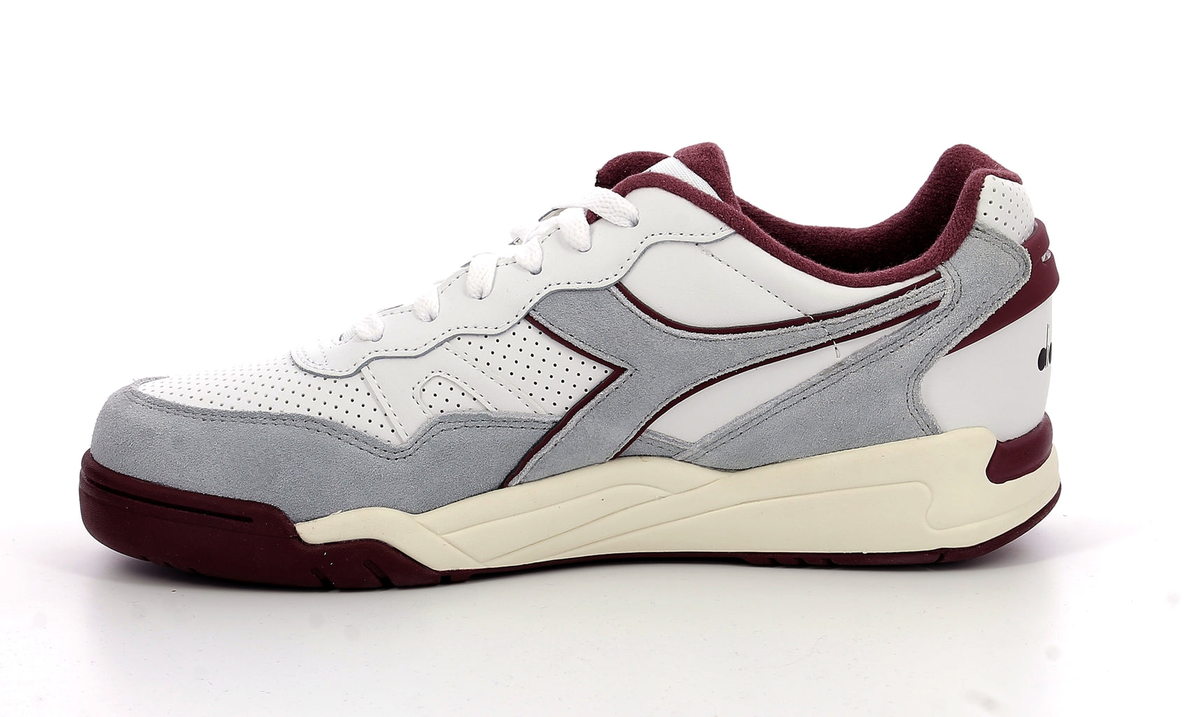Diadora - Sneakers Bas - Winner  Sl - Moon Rock/Malaga Red