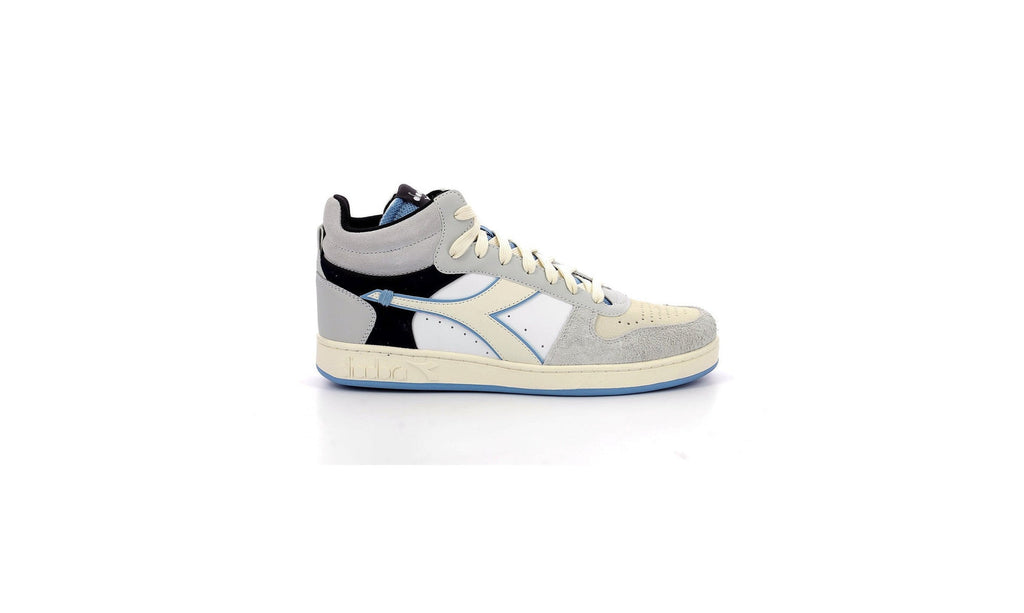 Diadora - Sneakers Haut Magic Demi Twin - Sky Grey/White Pristine - Mixte