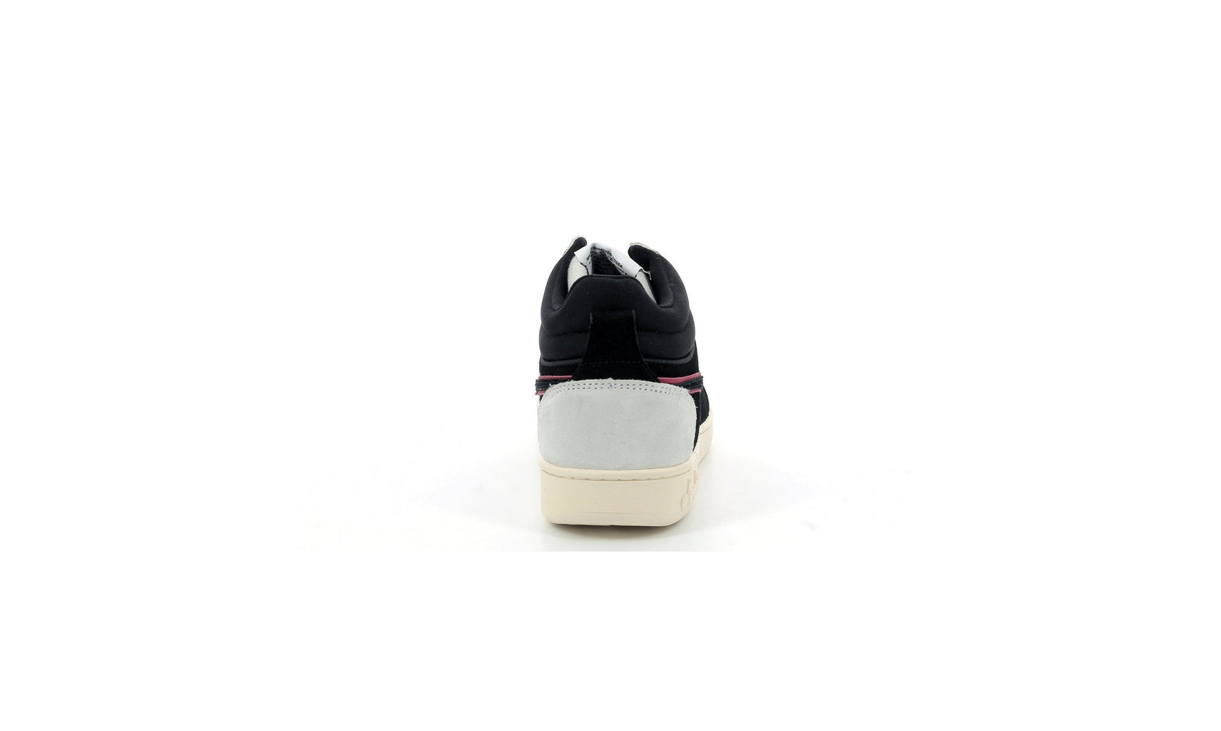 Diadora - Sneakers Haut Magic Basket - White/Black/Dark Red - Mixte