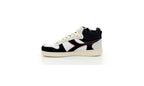 Diadora - Sneakers Haut Magic Basket - White/Black/Dark Red - Mixte