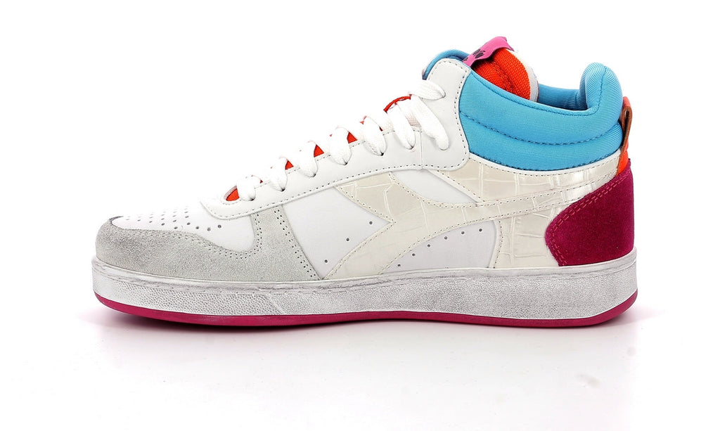 Diadora - Sneakers - Magic Demi Croc - White/Bachelor Button - Femme