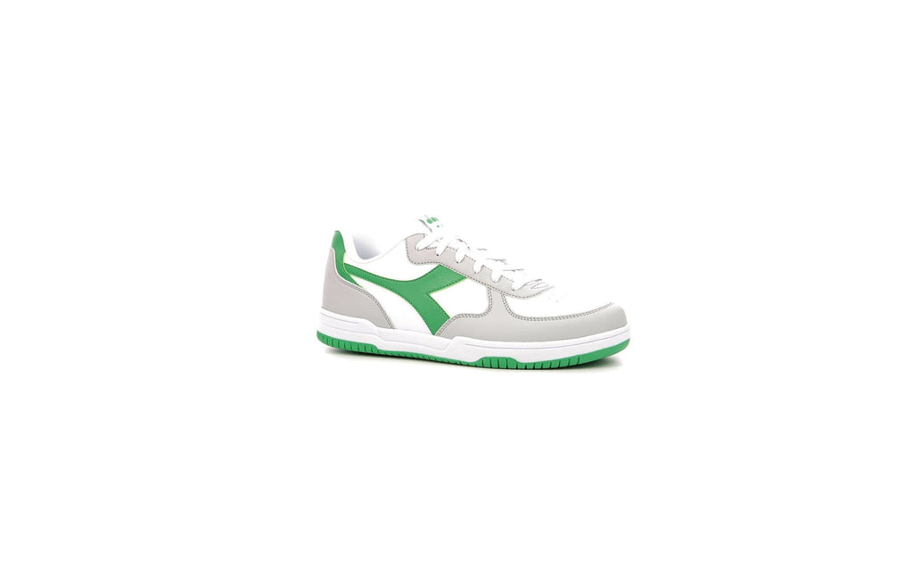 Diadora - Sneakers - Raptor Low - White/Meadown Green - Mixte