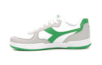 Diadora - Sneakers - Raptor Low - White/Meadown Green - Mixte
