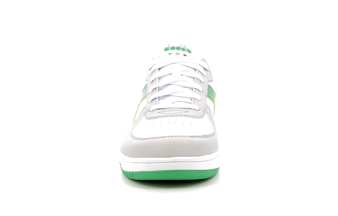 Diadora - Sneakers - Raptor Low - White/Meadown Green - Mixte