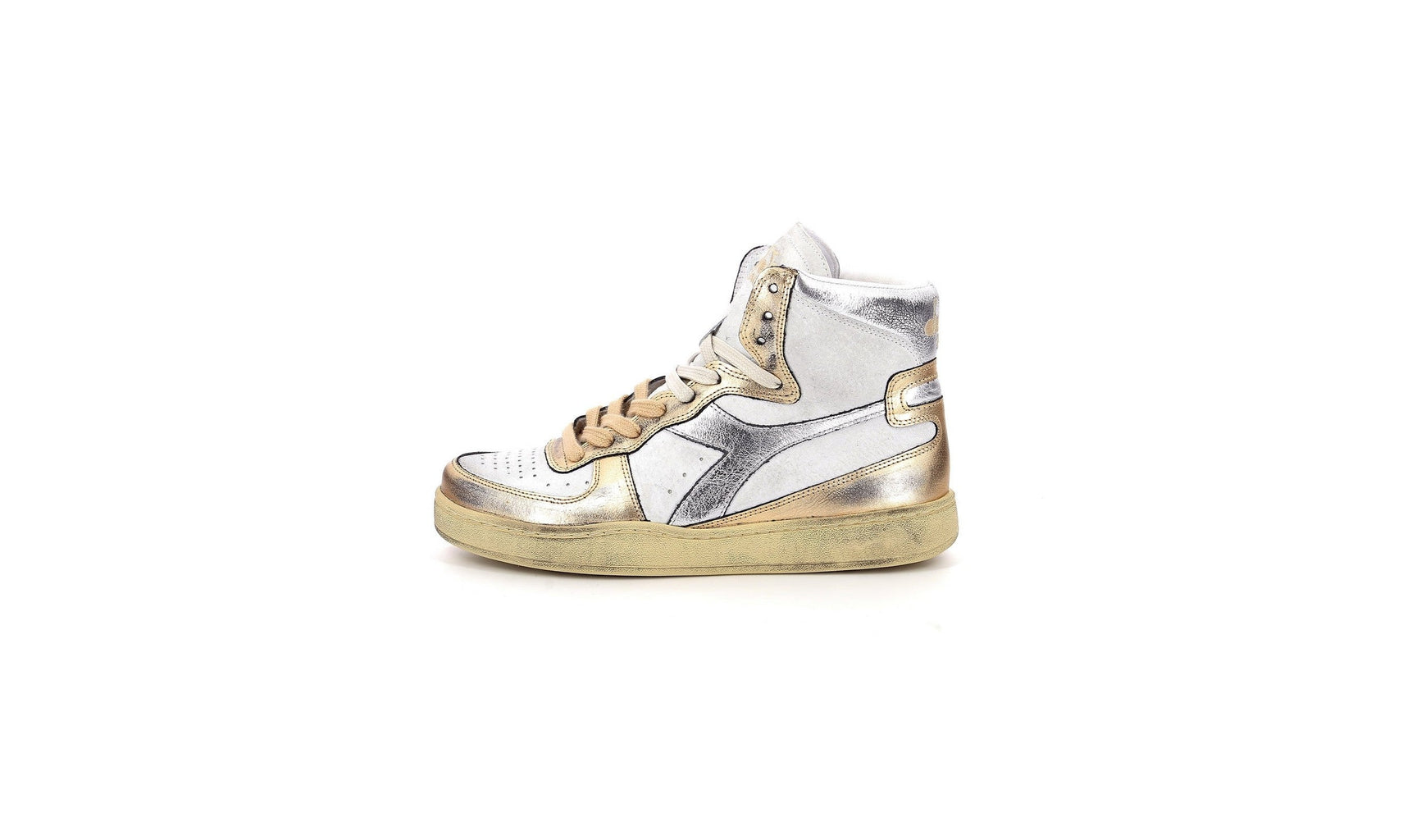Diadora - Sneakers Bas - Metal Pigskin - White/Beige