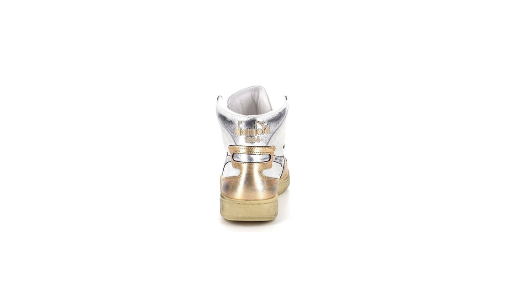 Diadora - Sneakers Bas - Metal Pigskin - White/Beige