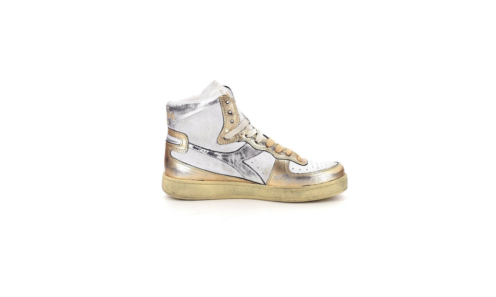 Diadora - Sneakers Bas - Metal Pigskin - White/Beige