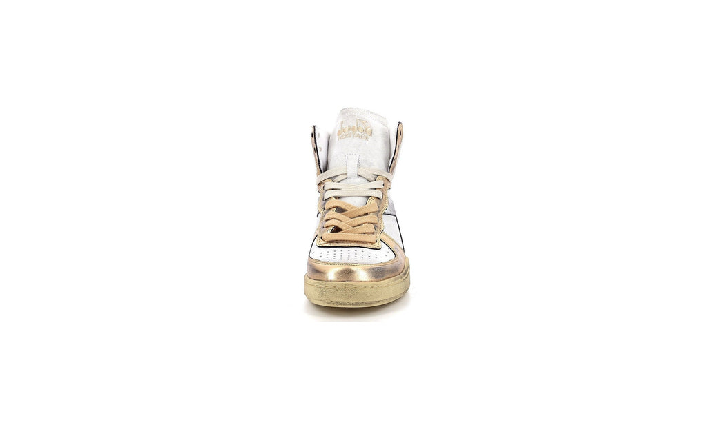 Diadora - Sneakers Bas - Metal Pigskin - White/Beige
