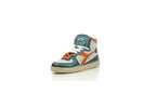Diadora - Sneakers Haut Metal Mix Used - White/Tropical Orange - Mixte