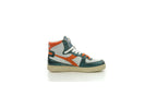 Diadora - Sneakers Haut Metal Mix Used - White/Tropical Orange - Mixte