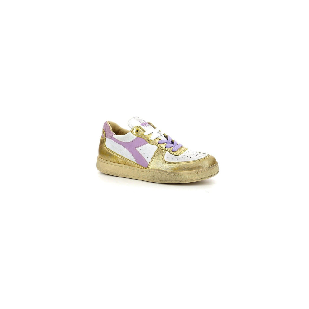 Diadora - Sneakers - Metallic Dirty - White/Rich Gold - Mixte