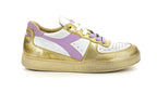 Diadora - Sneakers - Metallic Dirty - White/Rich Gold - Mixte