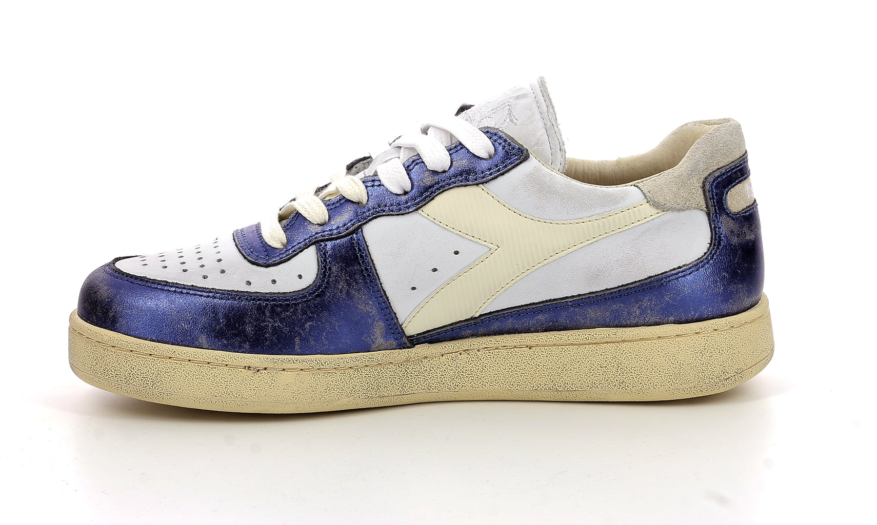 Diadora - Sneakers Bas - Metallic Dirty - White/Twilight Blue