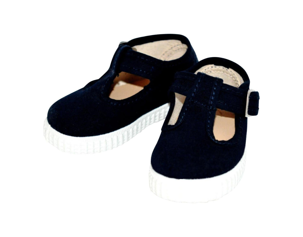 Chaussures Sandales En Toiles Salomé Bebe - Bleu Marine - Mixte