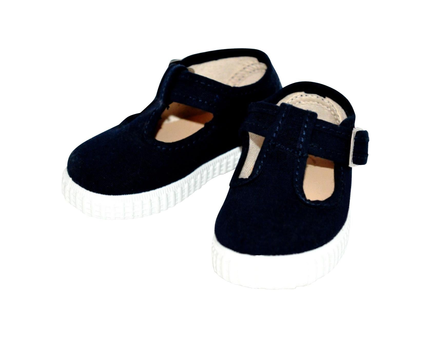Chaussures Sandales En Toiles Salomé Bebe - Bleu Marine - Mixte
